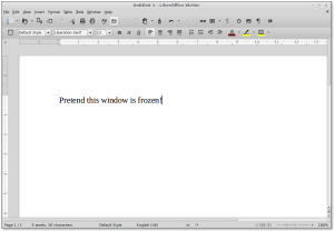 As long as you can see it you can xkill it!